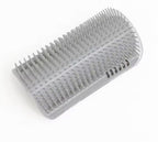 Brosse d’angle pour chat, coloris gris